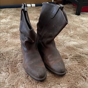 Men's Brown Leather Boots
